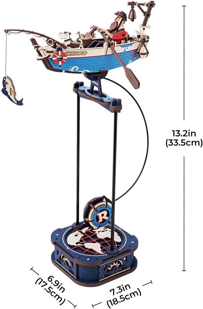 Gladiator Fighter – Gravity Swing Series - 3D Wooden Puzzle Kit - Artyhabit
