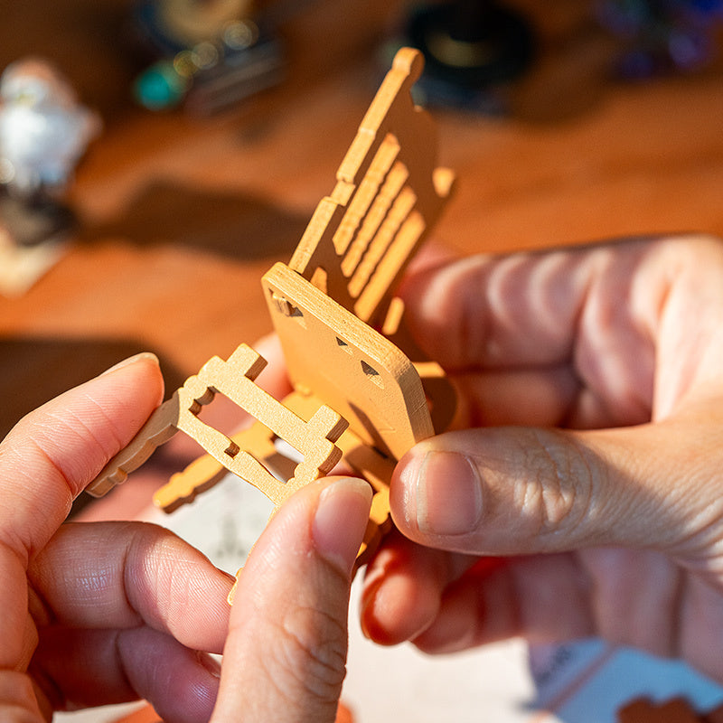 Magic Study – Rolife DIY Miniature House Kit for Adults & Teens | Wizard Book Nook Decor - Artyhabit