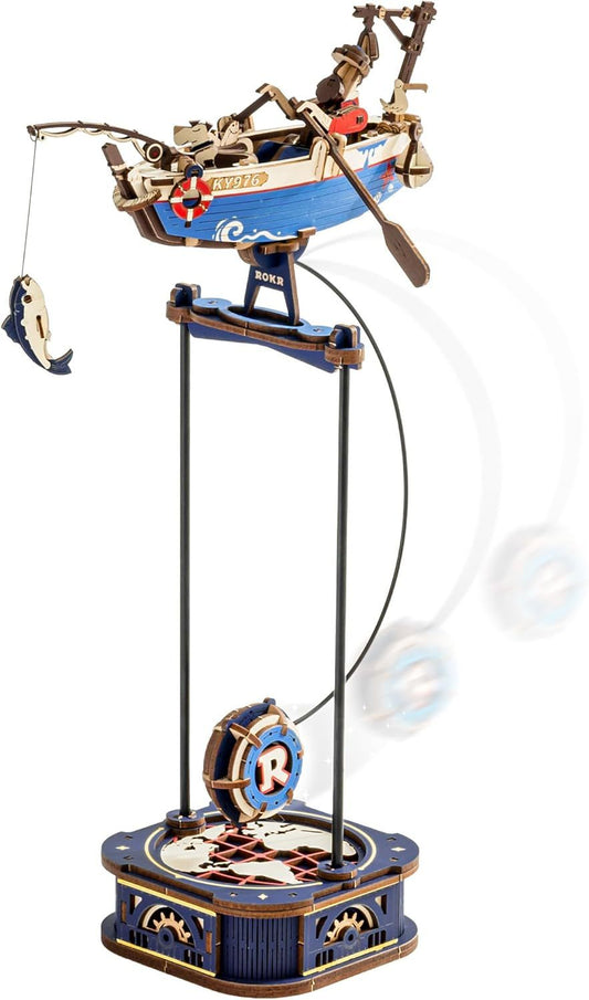 Gladiator Fighter – Gravity Swing Series - 3D Wooden Puzzle Kit - Artyhabit